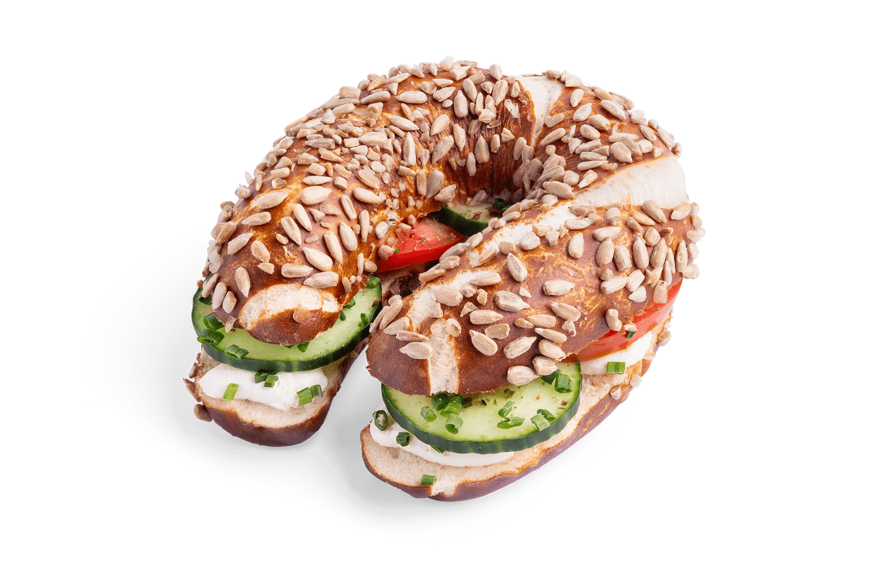 Laugenhörnchen Veggie